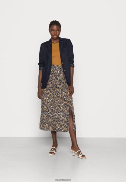 femmes Lot de 2 hauts noir/kaki 006BT401 Anna Field