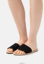 femmes Lot de 2 mules noir/cognac 006BT1863 Anna Field