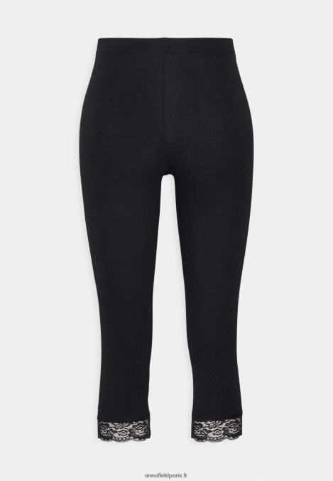 femmes Lot de 2 pantalons leggings noir/blanc 006BT661 Anna Field - Image 3