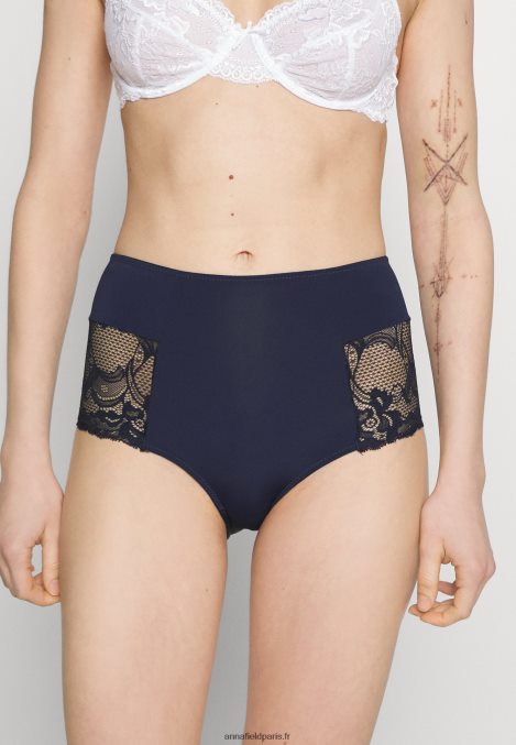 femmes Lot de 2 slips bleu foncé/blanc 006BT1002 Anna Field - Image 4