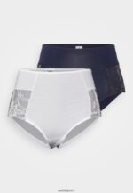 femmes Lot de 2 slips bleu foncé/blanc 006BT1002 Anna Field - Image 5