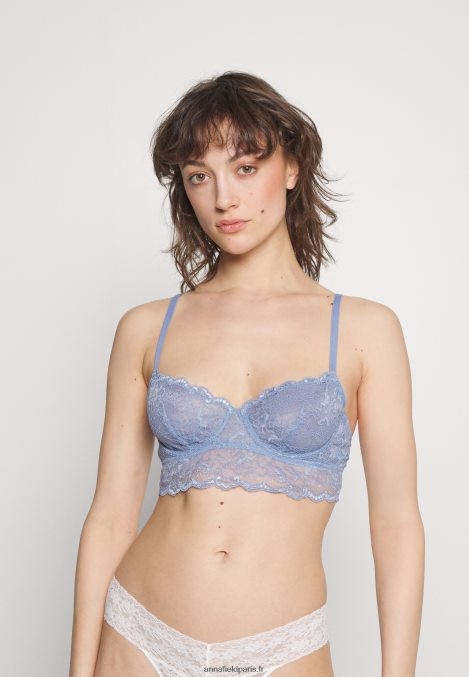 femmes Lot de 2 soutiens-gorge à armatures 503 bleu foncé_001 blanc 006BT940 Anna Field - Image 4