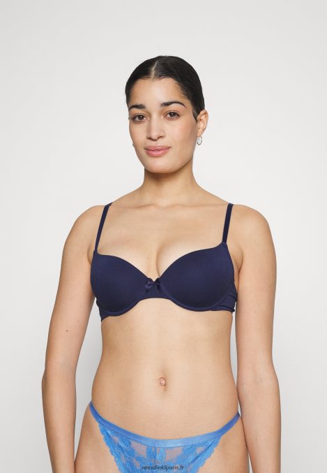 femmes Lot de 2 soutiens-gorge à armatures bleu/rose 006BT947 Anna Field - Image 2