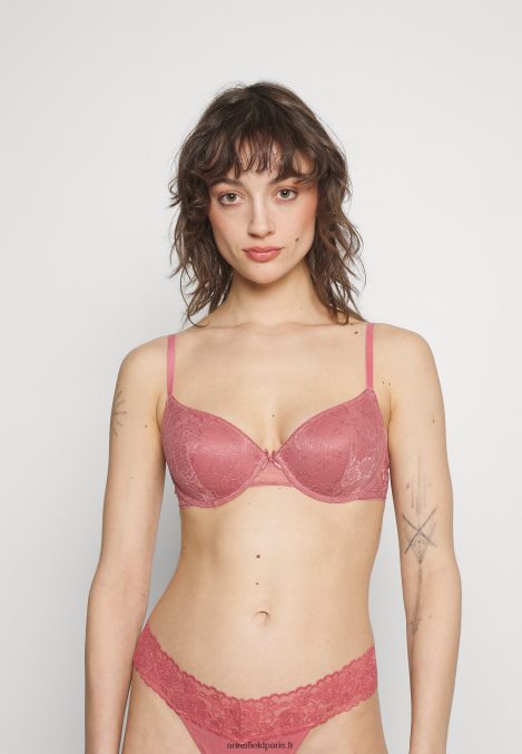 femmes Lot de 2 soutiens-gorge à armatures noir/rose 006BT941 Anna Field - Image 2