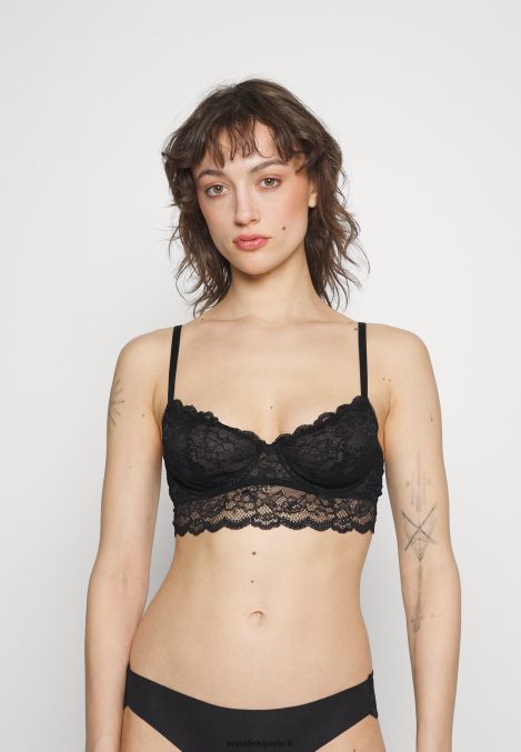 femmes Lot de 2 soutiens-gorge à armatures rose/noir 006BT928 Anna Field - Image 4
