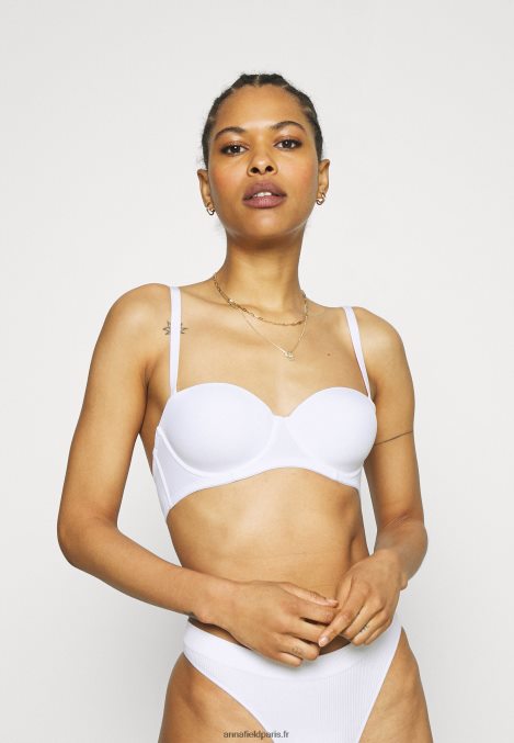femmes Lot de 2 soutiens-gorge sans bretelles multipositions blanc/nude 006BT925 Anna Field - Image 2