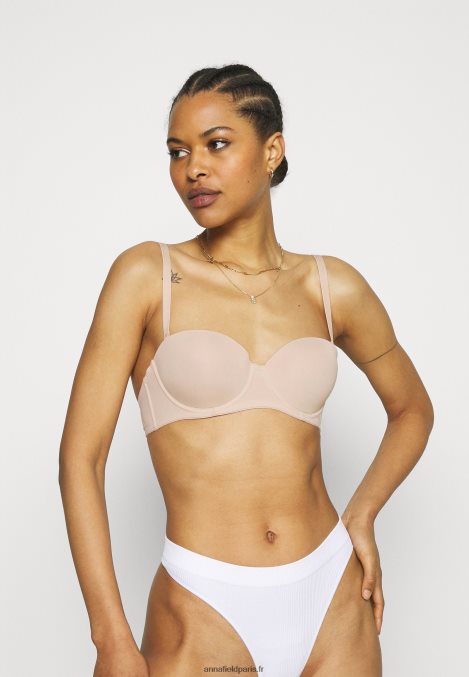 femmes Lot de 2 soutiens-gorge sans bretelles multipositions blanc/nude 006BT925 Anna Field - Image 6