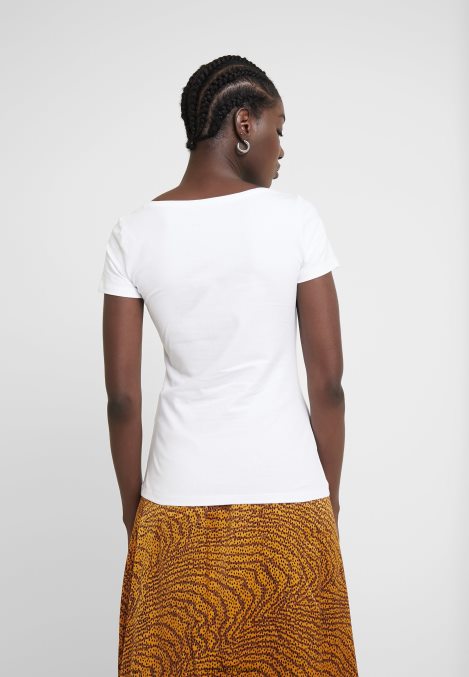 femmes Lot de 2 t-shirts basiques blanc 006BT306 Anna Field - Image 4