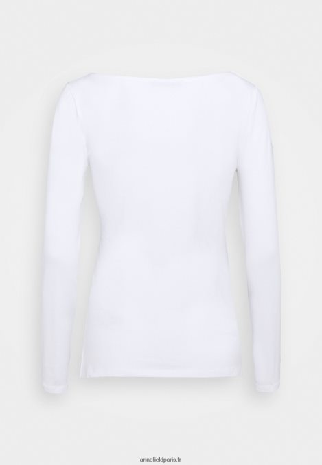 femmes Lot de 2 tops manches longues blanc 006BT518 Anna Field - Image 2