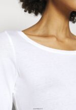 femmes Lot de 2 tops manches longues blanc/noir 006BT519 Anna Field - Image 6