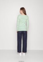 femmes Lot de 2 tops manches longues blanc/vert 006BT562 Anna Field - Image 3