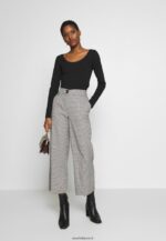 femmes Lot de 2 tops manches longues noir/blanc 006BT513 Anna Field - Image 2