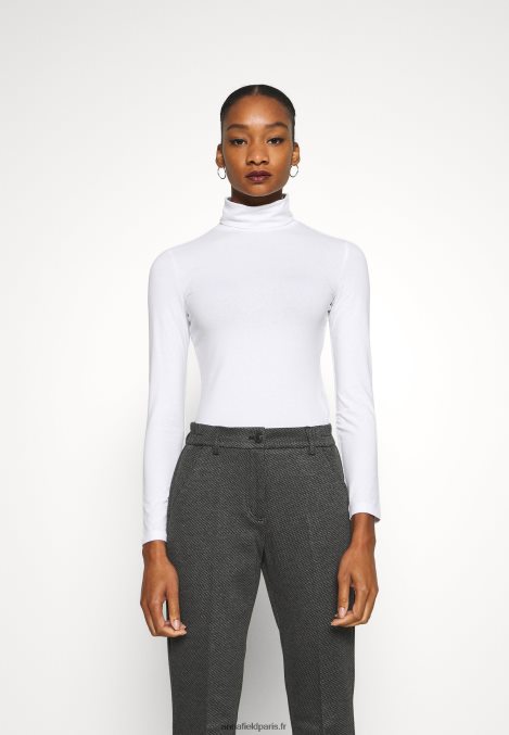 femmes Lot de 2 tops manches longues noir/blanc 006BT551 Anna Field - Image 2