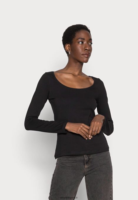 femmes Lot de 2 tops manches longues noir/noir 006BT524 Anna Field - Image 2