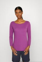 femmes Lot de 2 tops manches longues violet/noir 006BT561 Anna Field - Image 4