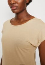 femmes Lot de 3 t-shirts basiques beige/blanc cassé/rouge 006BT301 Anna Field - Image 8