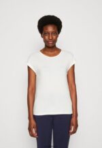 femmes Lot de 3 t-shirts imprimés blanc/rose/blanc cassé 006BT317 Anna Field - Image 5