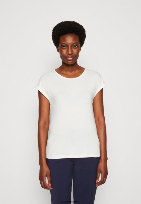 femmes Lot de 3 t-shirts imprimés blanc/rose/blanc cassé 006BT317 Anna Field - Image 5