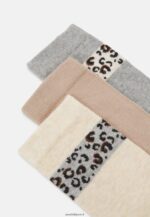 femmes Lot de 5 chaussettes beige/gris 006BT1124 Anna Field - Image 2