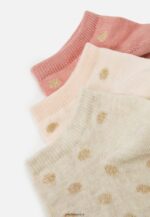 femmes Lot de 5 chaussettes blanc/beige/rose 006BT1136 Anna Field - Image 2