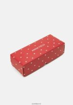 femmes Lot de 5 chaussettes blanc/rouge 006BT1130 Anna Field - Image 2