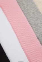 femmes Lot de 5 chaussettes noir/blanc/gris 006BT1127 Anna Field - Image 2