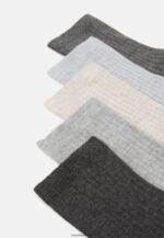 femmes Lot de 5 chaussettes noir/gris 006BT1133 Anna Field - Image 2