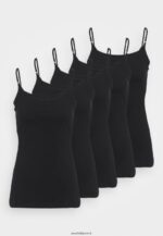 femmes Lot de 5 hauts noir 006BT463 Anna Field