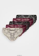femmes Lot de 5 slips noir/rouge/nude 006BT994 Anna Field - Image 6