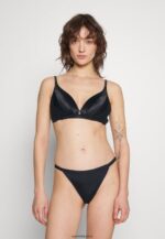 femmes Lot de 5 slips noirs 006BT978 Anna Field