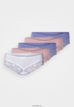 femmes Lot de 5 slips rose/bleu foncé/blanc 006BT998 Anna Field - Image 6