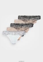 femmes Lot de 5 strings blanc/nude 006BT1000 Anna Field - Image 6