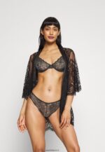 femmes Lot de 5 strings noirs 006BT1006 Anna Field