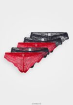 femmes Lot de 5 strings rouge/bleu 006BT1001 Anna Field - Image 5