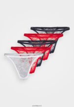 femmes Lot de 5 strings rouge/bleu/blanc 006BT971 Anna Field - Image 6