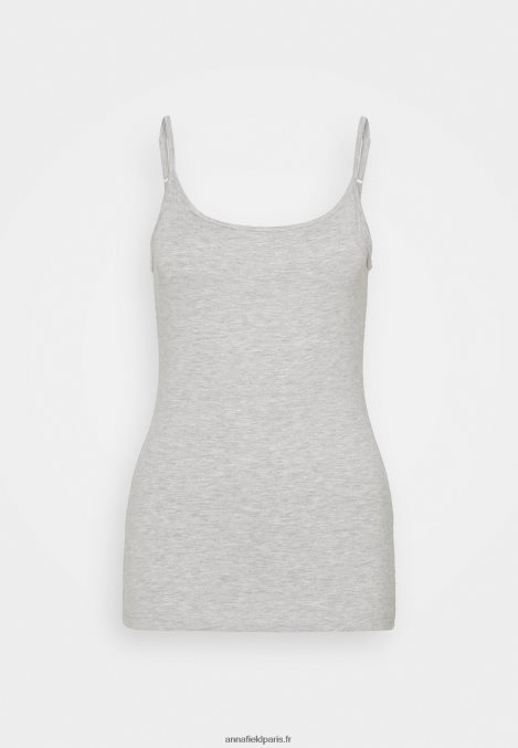 femmes Lot de 5 tops noir/blanc/gris clair chiné 006BT445 Anna Field - Image 2