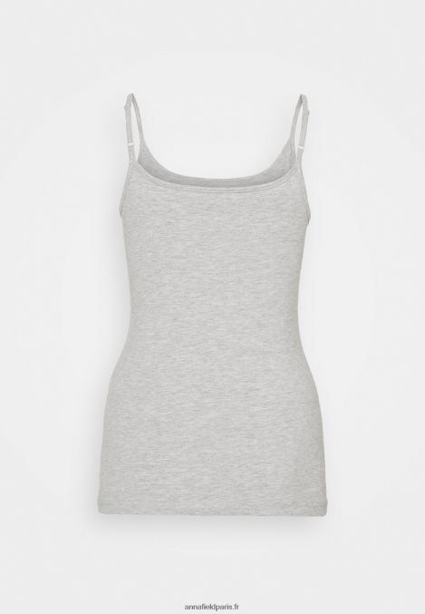 femmes Lot de 5 tops noir/blanc/gris clair chiné 006BT445 Anna Field - Image 3