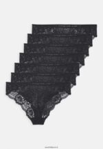 femmes Lot de 7 slips en dentelle nouvelle variation de slips micro panel greer noir 006BT956 Anna Field - Image 5