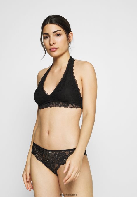 femmes Lot de 7 slips en dentelle nouvelle variation de slips micro panel greer noir 006BT956 Anna Field - Image 1