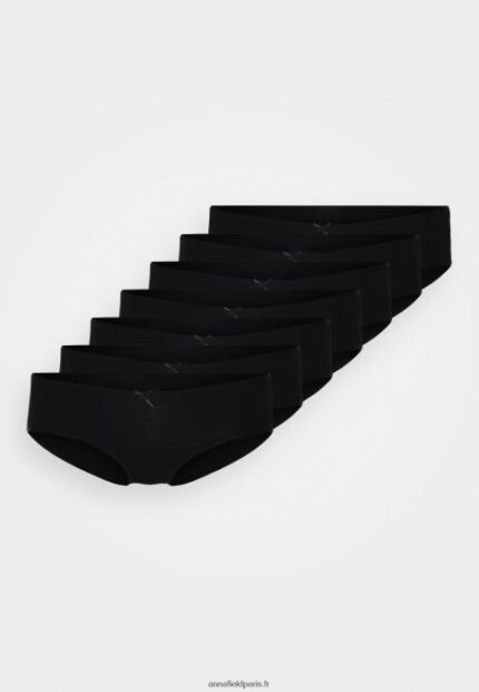 femmes lot de 7 slips romy noir 006BT985 Anna Field