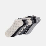 femmes Lot de 8 chaussettes noir/gris 006BT1138 Anna Field