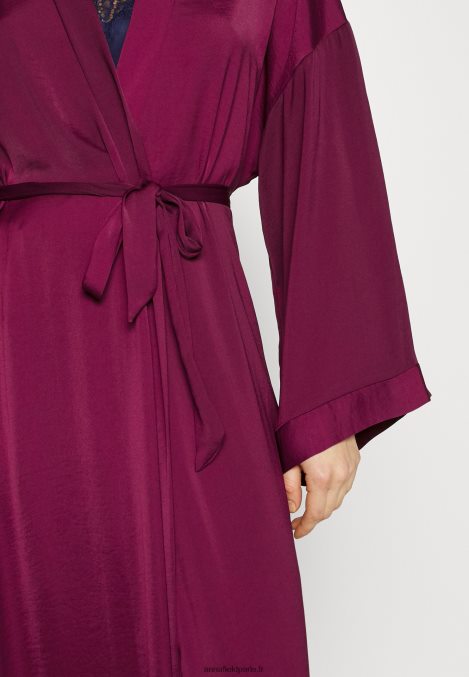 femmes mariée robe de chambre robe de chambre violet 006BT1086 Anna Field - Image 6