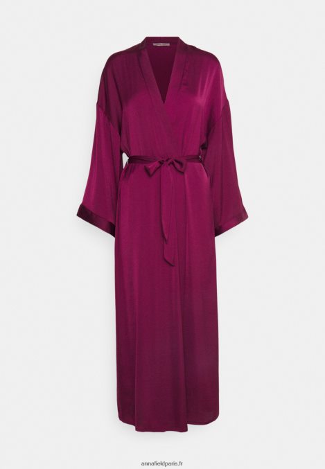 femmes mariée robe de chambre robe de chambre violet 006BT1086 Anna Field - Image 7