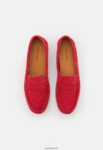 femmes mocassins cuir rouge 006BT1861 Anna Field - Image 6