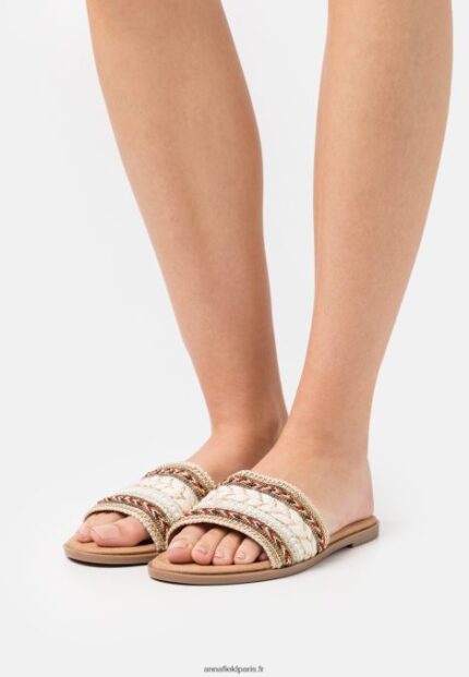 femmes mules beiges 006BT1869 Anna Field