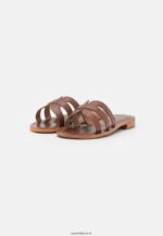 femmes mules en cuir marron 006BT1877 Anna Field - Image 3