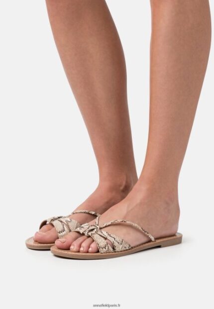 femmes mules marron 006BT1882 Anna Field