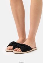 femmes mules noires 006BT1870 Anna Field