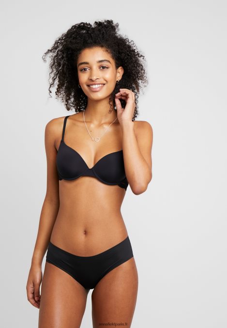 femmes nadine 2pp soutien-gorge t-shirt soutien-gorge t-shirt bleu foncé/noir 006BT935 Anna Field - Image 1