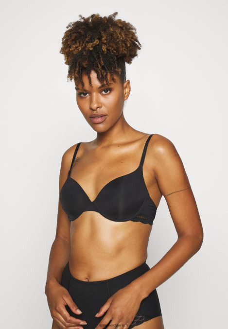 femmes nadine 2pp tshirt soutien gorge t shirt soutien gorge noir 006BT929 Anna Field - Image 2